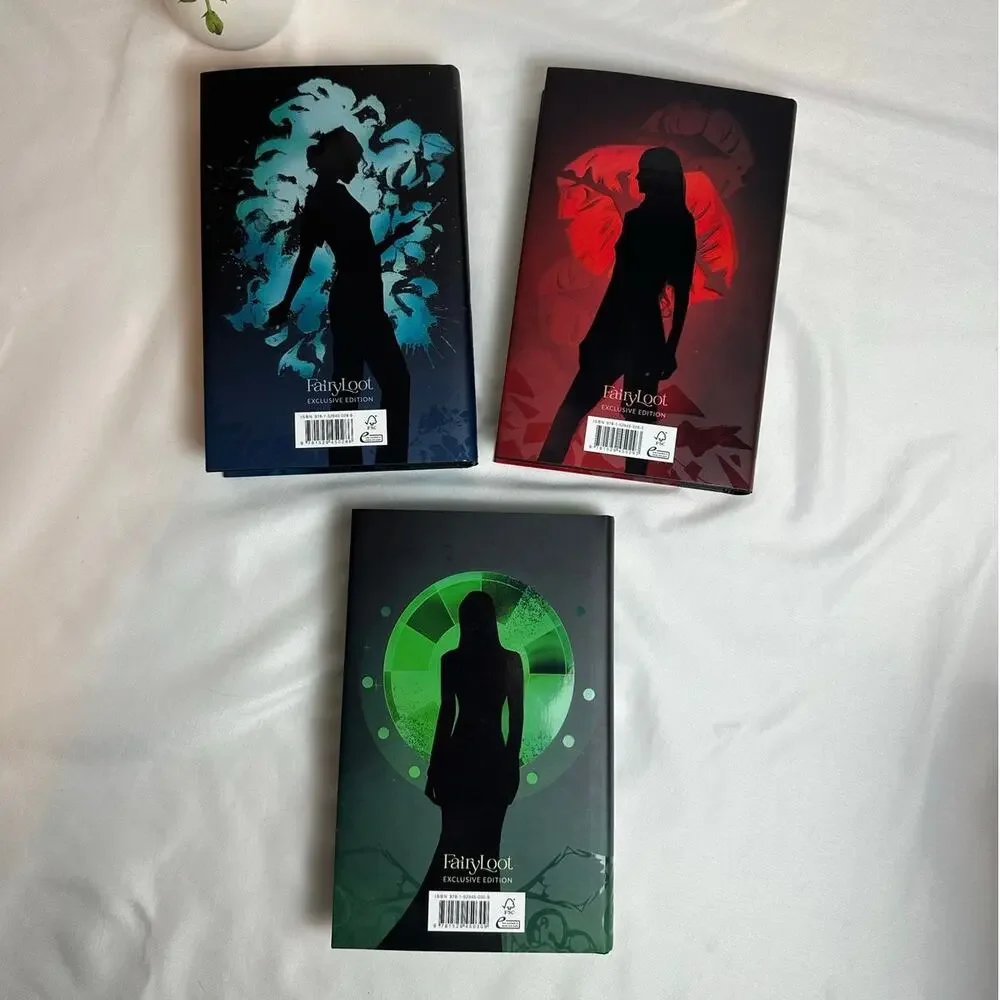 Lights Out Caught Up Game On Navessa Allen FairyLoot SE Hardcover 3 Book Set
